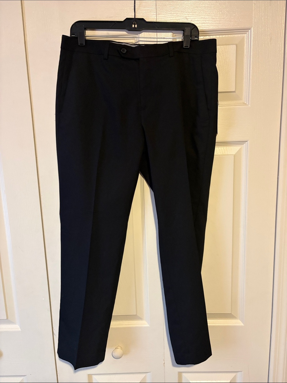 Michael Kors Men's Black Dress Pants - Slim Tailored